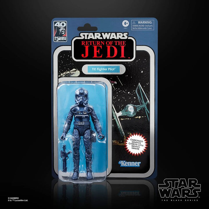 Star Wars 40th Anniversary Exclusive Carbonised Emperor’s Royal Guard and Tie Pilot 2 Pack