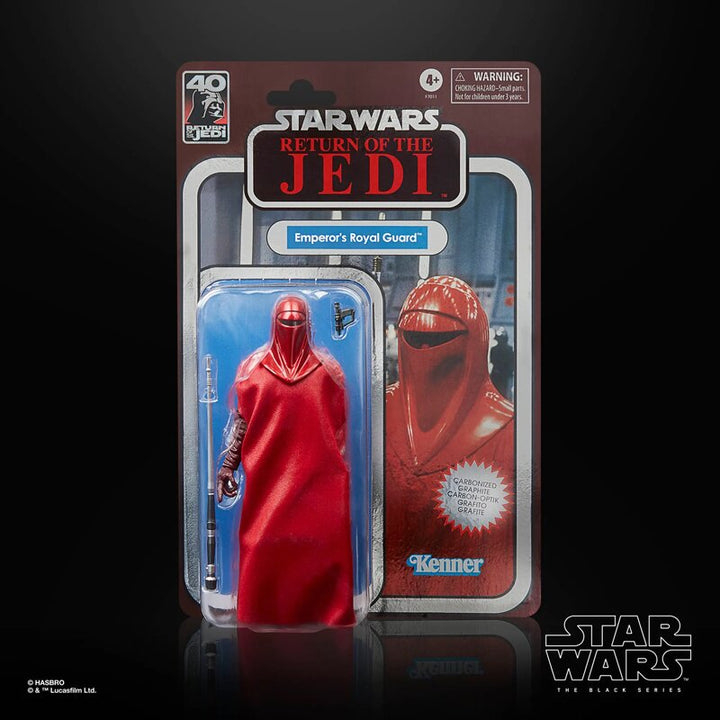 Star Wars 40th Anniversary Exclusive Carbonised Emperor’s Royal Guard and Tie Pilot 2 Pack