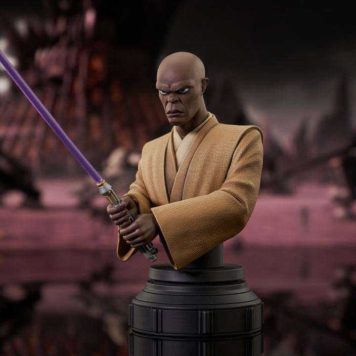 Star Wars The Clone Wars Mace Windu 1/7 Scale Limited Edition Bust