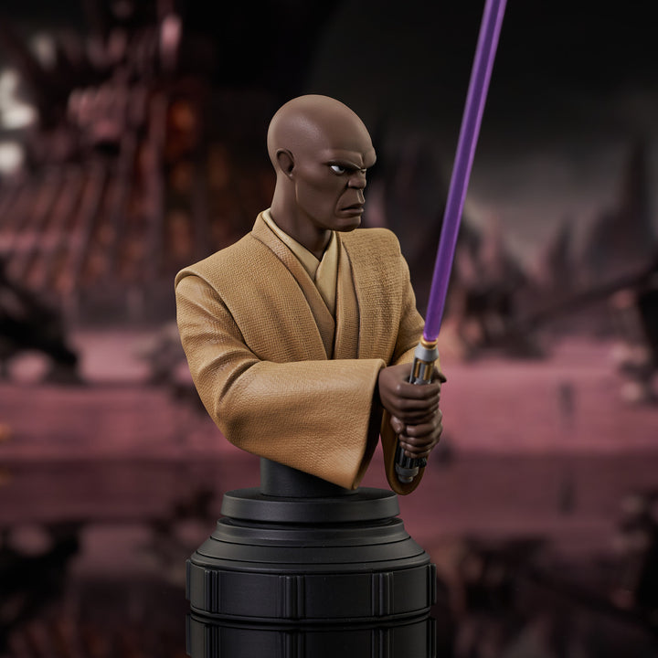 Star Wars The Clone Wars Mace Windu 1/7 Scale Limited Edition Bust