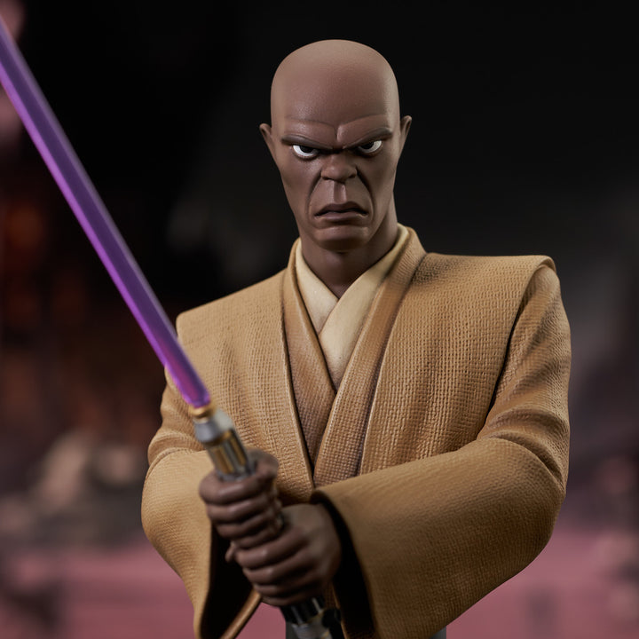 Star Wars The Clone Wars Mace Windu 1/7 Scale Limited Edition Bust