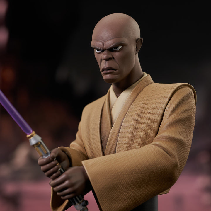 Star Wars The Clone Wars Mace Windu 1/7 Scale Limited Edition Bust