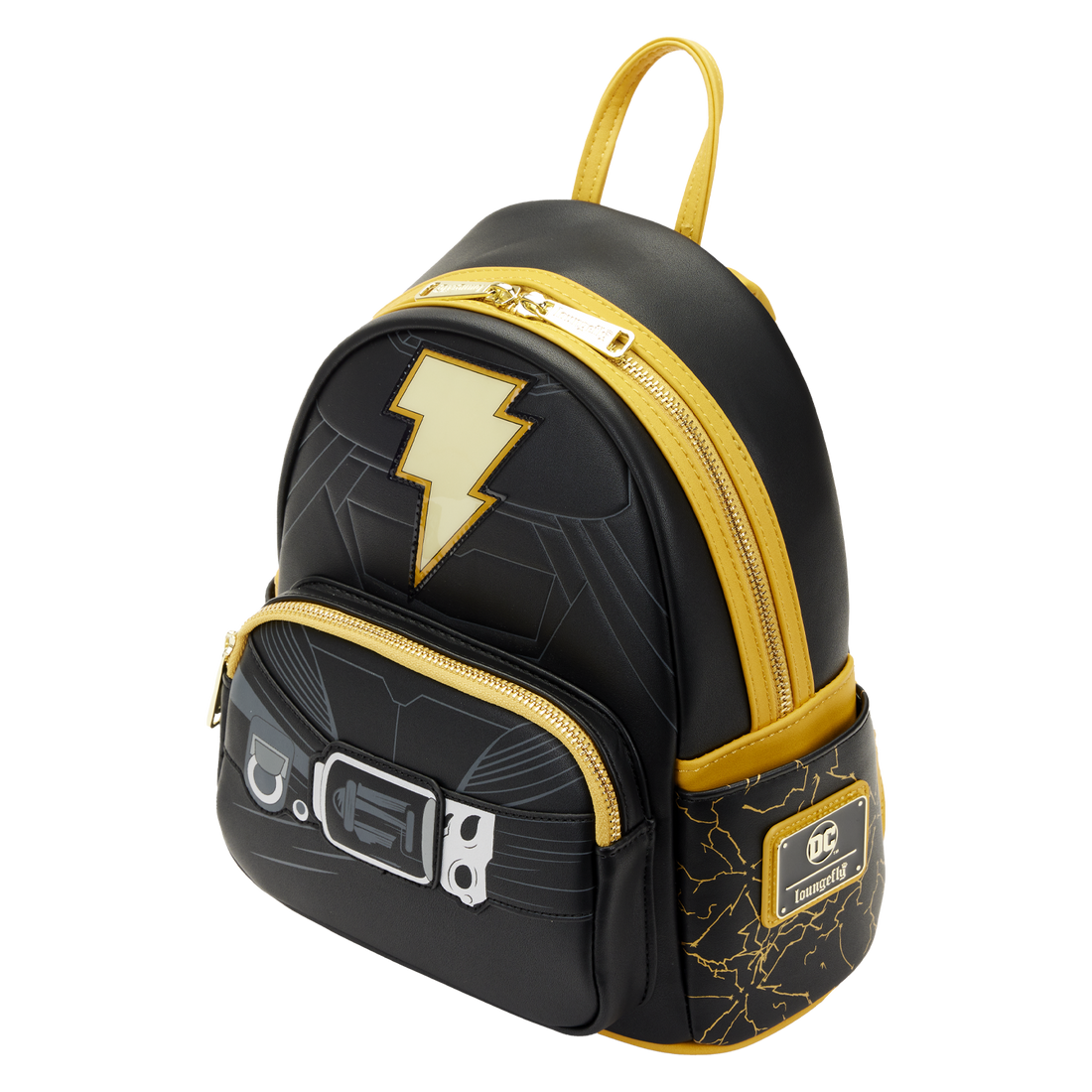 Loungefly DC Comics Black Adam Light Up Cosplay Mini Backpack