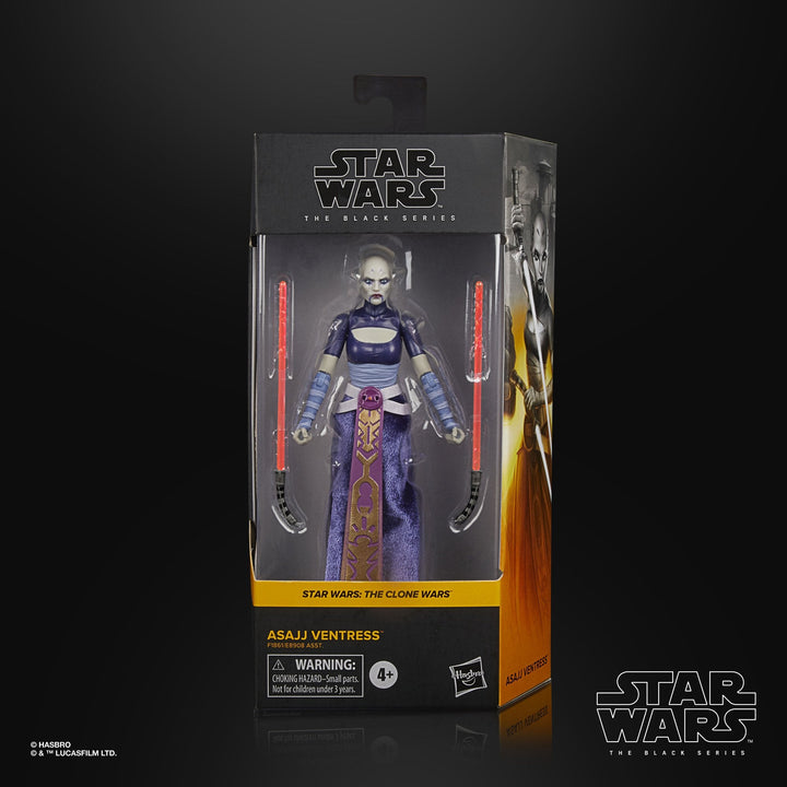 Hasbro Star Wars The Black Series Asajj Ventress, Infinity Collectables