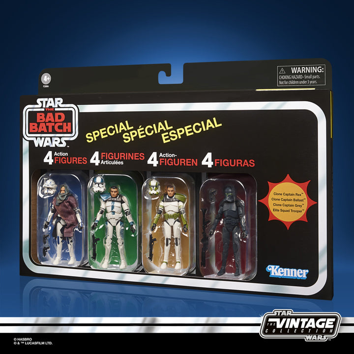 Star Wars The Vintage Collection The Bad Batch Special 4-Pack