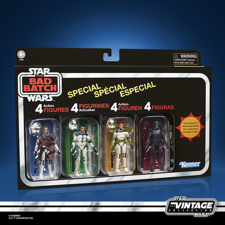 Star Wars The Vintage Collection The Bad Batch Special 4-Pack
