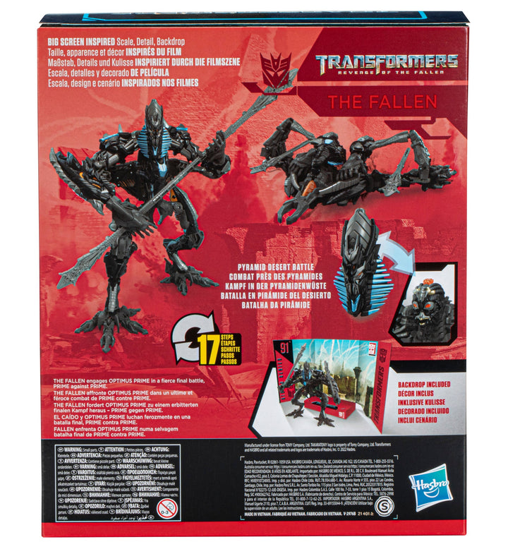 Transformers Studio Series 91 Leader Revenge of the Fallen The Fallen