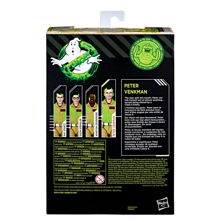 Hasbro Ghostbusters Plasma Series Glow-in-the-Dark Peter Venkman