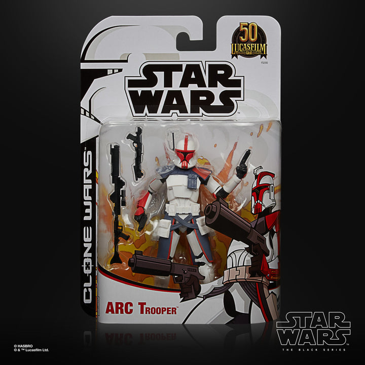 Star Wars The Clone Wars Black Series ARC Trooper Action Figure, Infinity Collectables