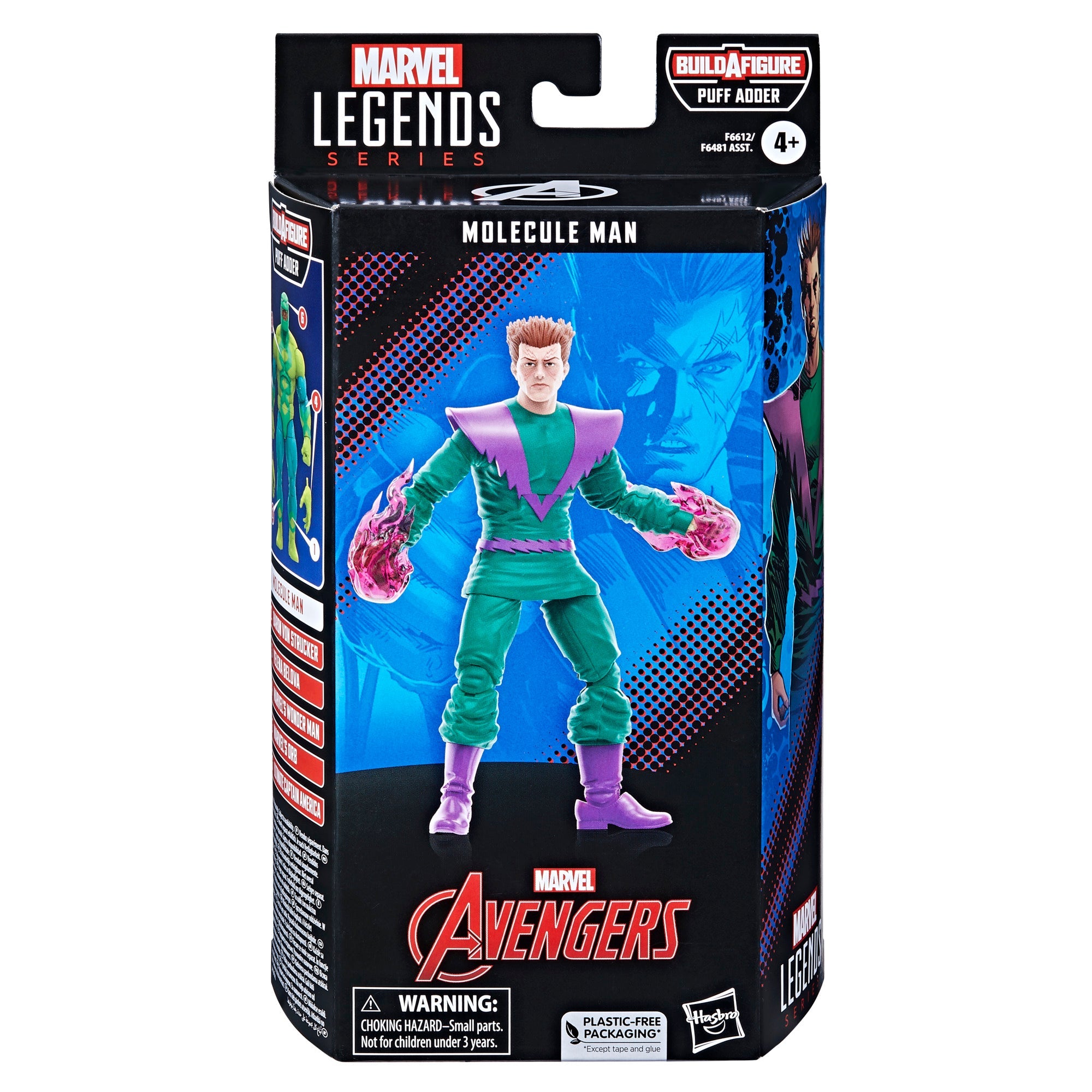 Marvel Legends Series Molecule Man Classic Comic Action Figure