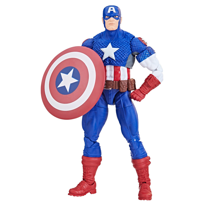 Marvel Legends Series Ultimate Captain America Classic Comic Action Figure