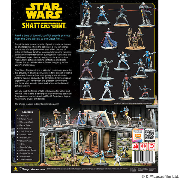 Star Wars: Shatterpoint Board Game - Core Set