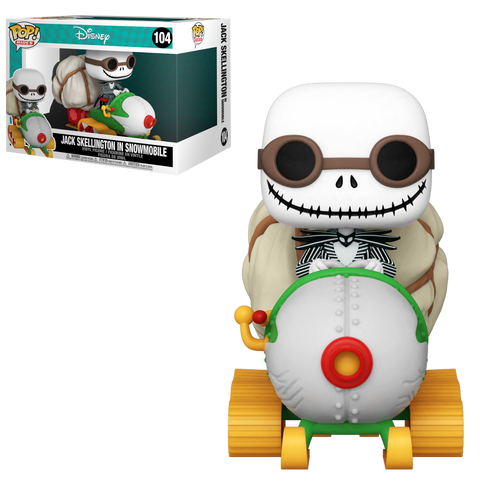The Nightmare Before Christmas - Jack Skellington In Snowmobile Funko Pop! Vinyl