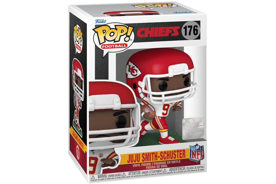 JuJu Smith-Schuster Kansas City Chiefs NFL Funko Pop! Vinyl Figure –  Infinity Collectables