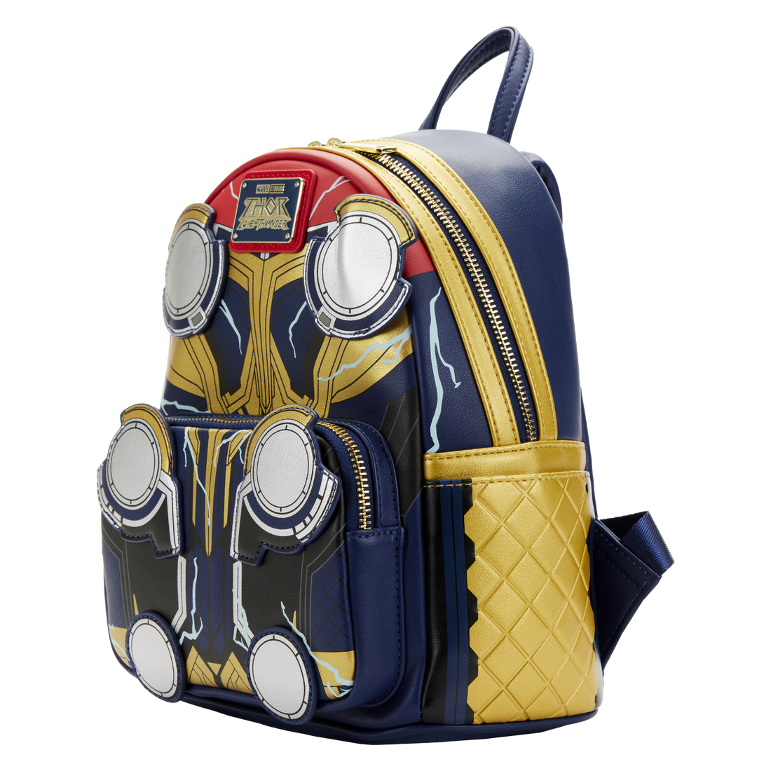 Loungefly Marvel Thor Love And Thunder Cosplay Glow In The Dark Mini Backpack, Infinity Collectables
