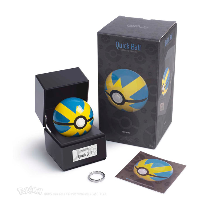 The Wand Company Pokémon Die-Cast Quick Ball Replica