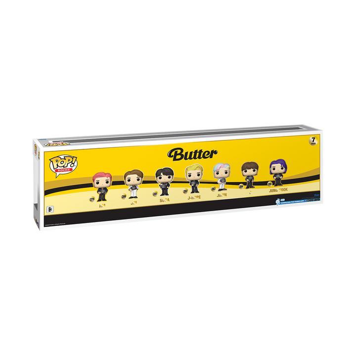 BTS (Butter) 7 Pack Funko Pop! Rocks Vinyl Figure's * Exclusive, Infinity Collectables
