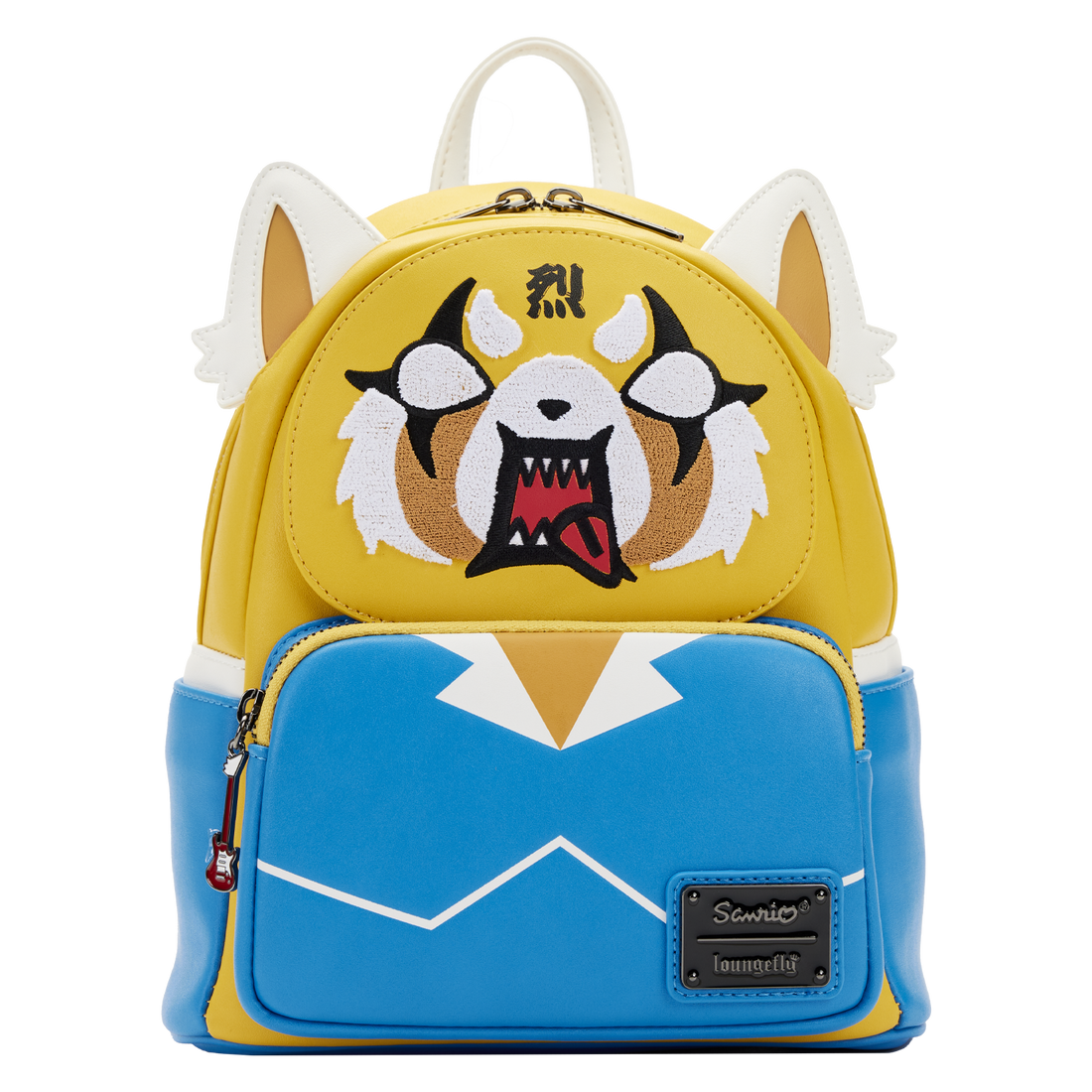 Loungefly Sanrio Aggretsuko Two Face Cosplay Mini Backpack
