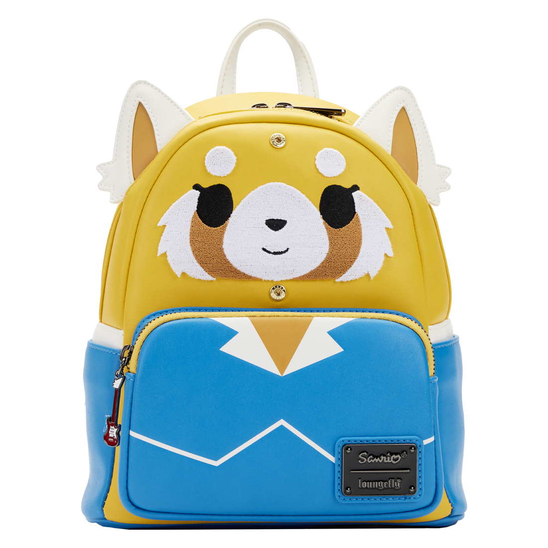 Loungefly Sanrio Aggretsuko Two Face Cosplay Mini Backpack