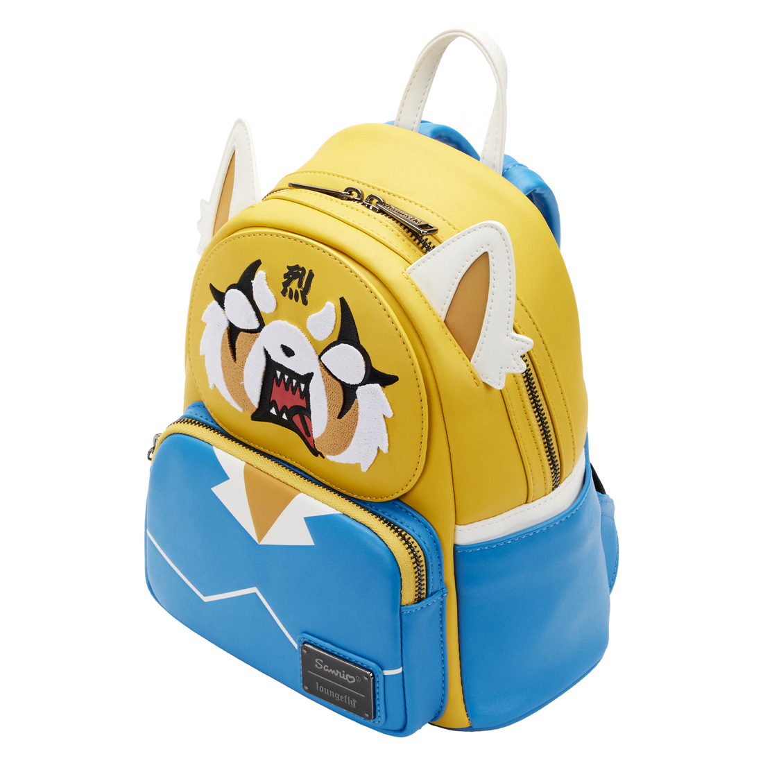 Loungefly Sanrio Aggretsuko Two Face Cosplay Mini Backpack