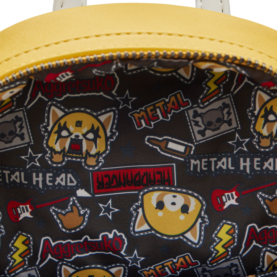 Loungefly Sanrio Aggretsuko Two Face Cosplay Mini Backpack