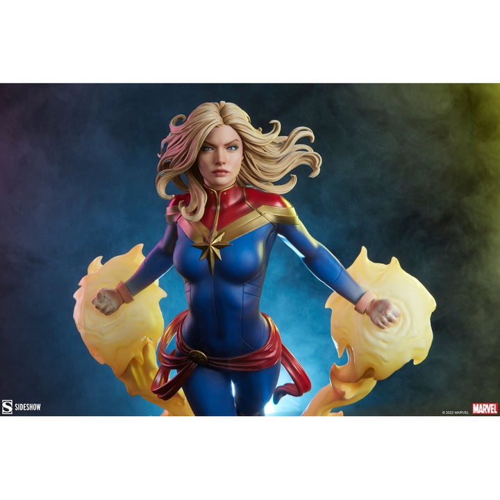 Sideshow Marvel Premium Format Statue Captain Marvel 60 cm, Infinity Collectables , Uncategorized