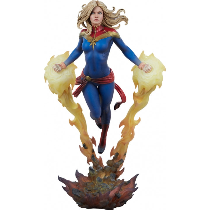 Sideshow Marvel Premium Format Statue Captain Marvel 60 cm, Infinity Collectables , Uncategorized