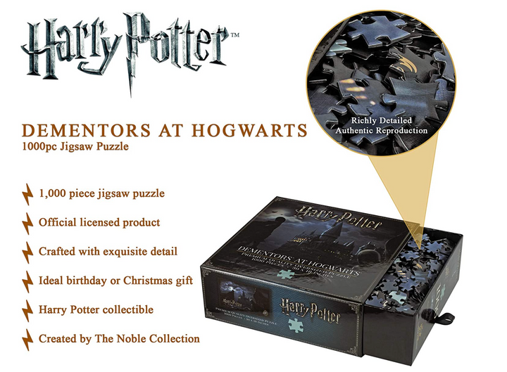 Dementors at Hogwarts 1000pc Jigsaw Puzzle, Infinity Collectables