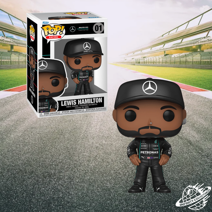 Formula 1 POP! Vinyl Figure Lewis Hamilton & Valtteri Bottas Bundle, Infinity Collectables
