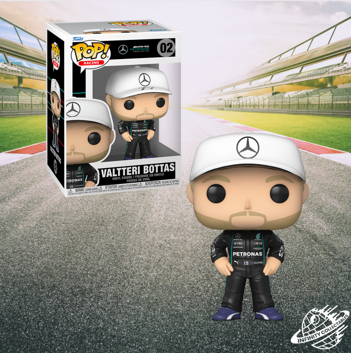 Formula 1 POP! Vinyl Figure Lewis Hamilton & Valtteri Bottas Bundle, Infinity Collectables
