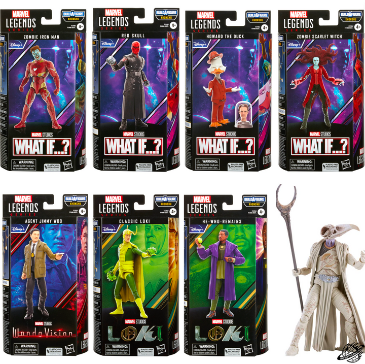 Hasbro Marvel Legends Series What If...? Khonshu Build-A-Figure Complete Set