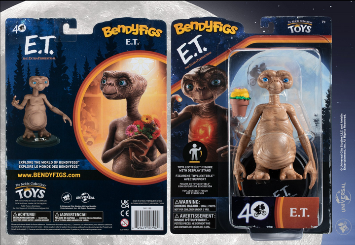 E.T. The Extra-Terrestrial Bendyfigs Bendable Figure