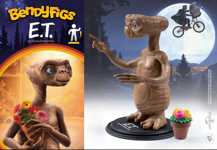E.T. The Extra-Terrestrial Bendyfigs Bendable Figure