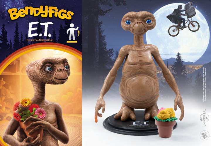 E.T. The Extra-Terrestrial Bendyfigs Bendable Figure