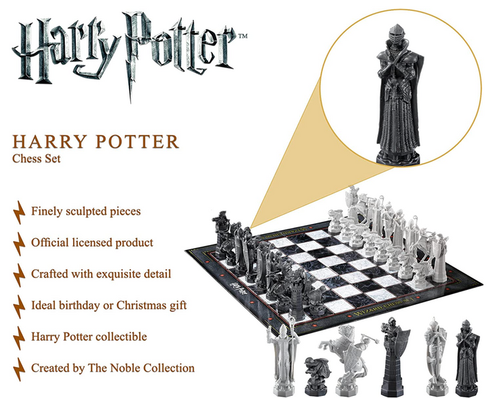 Harry Potter Wizard Chess Set