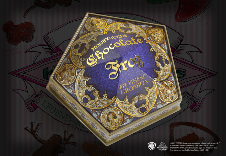 Harry Potter Chocolate Frog & Wizard Card Replica