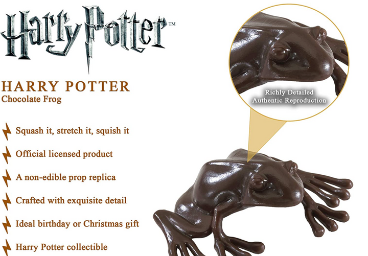 Harry Potter Chocolate Frog & Wizard Card Replica