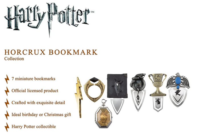 Harry Potter Horcrux Bookmark Collection