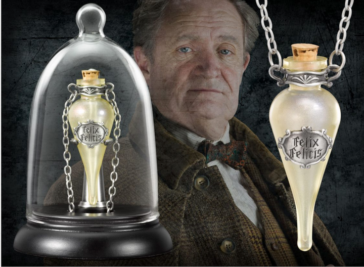 Harry Potter Felix Felicis Pendant With Display Case