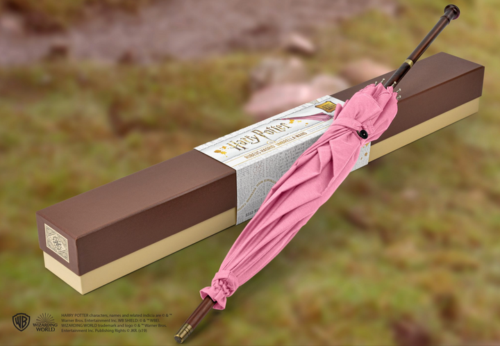 Harry Potter Hagrids Umbrella Wand In Collectors Box