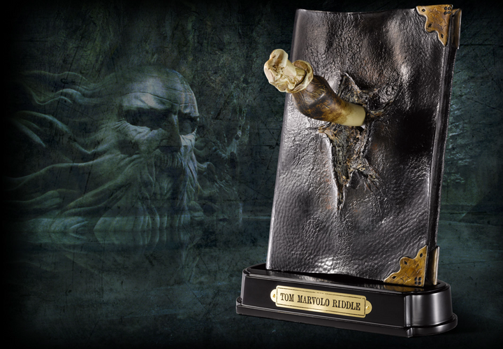 Harry Potter Basilisk Fang and Tom Riddle Diary Sculpture
