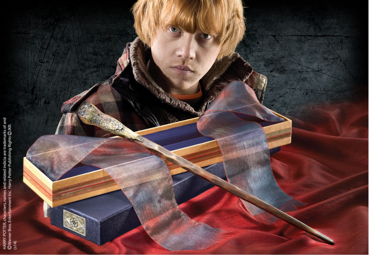 Official Ron Weasley Wand in Ollivanders Box