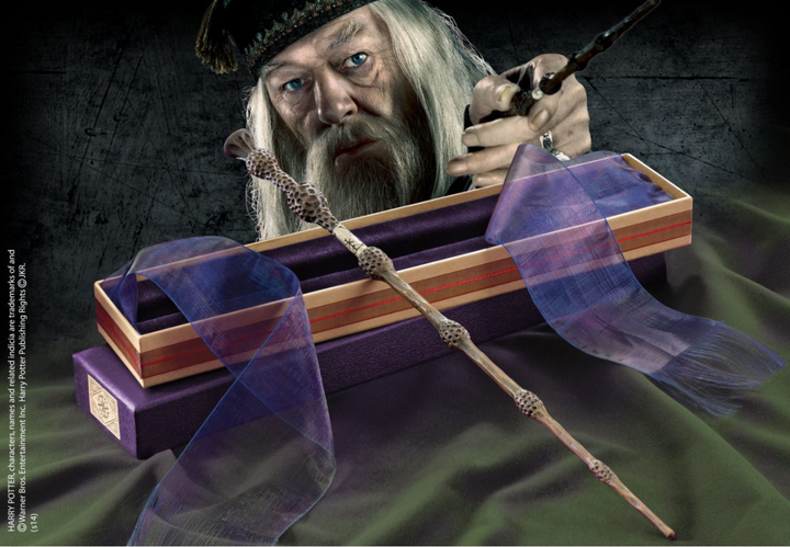 Official Professor Dumbledore Wand in Ollivanders Box