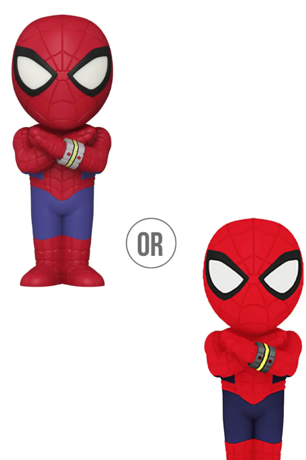 Marvel Comics Japanese Spider-Man Vinyl Funko Soda Figure *Exclusive Limited Edition