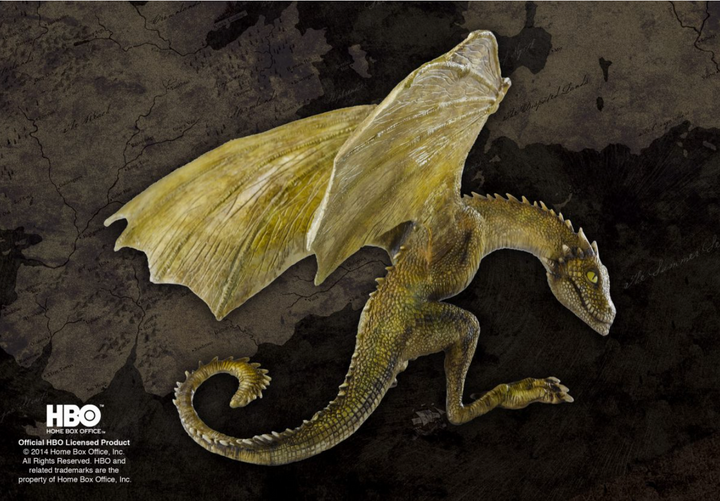 Official Game Of Thrones Rhaegal Baby Dragon