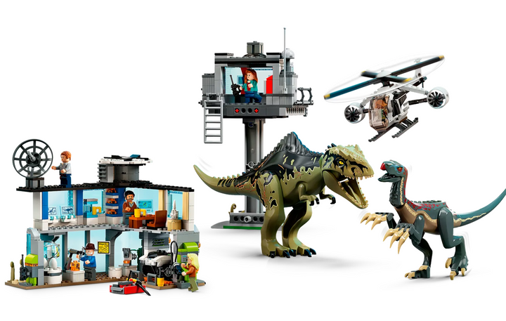 LEGO 76949 Jurassic World Giganotosaurus Attack Dinosaur Set