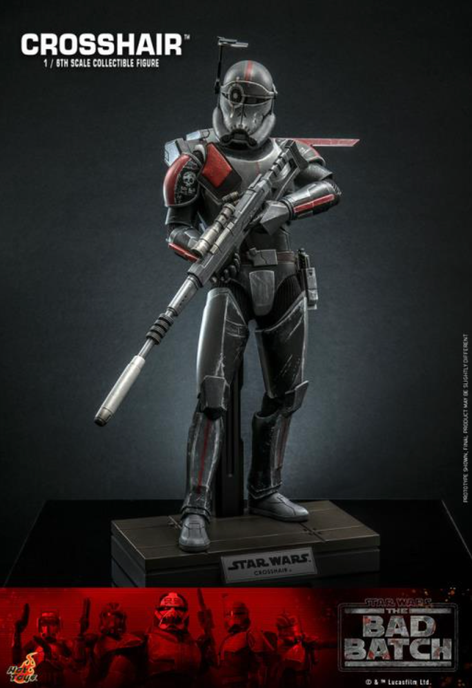 Hot Toys Star Wars The Bad Batch Crosshair 1/6th Scale Figure