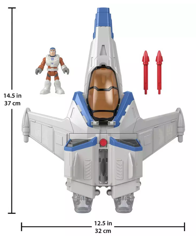 Disney Pixar Lightyear Imaginext XL-15 with Buzz Lightyear