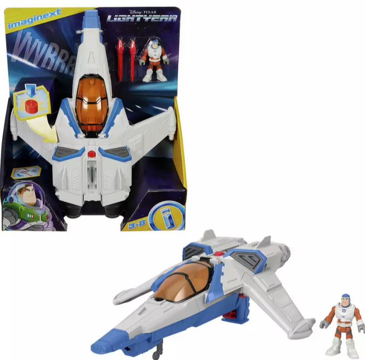 Disney Pixar Lightyear Imaginext XL-15 with Buzz Lightyear