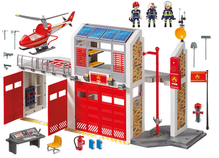 Playmobil City Action 9462 Fire Station with Fire Alarm